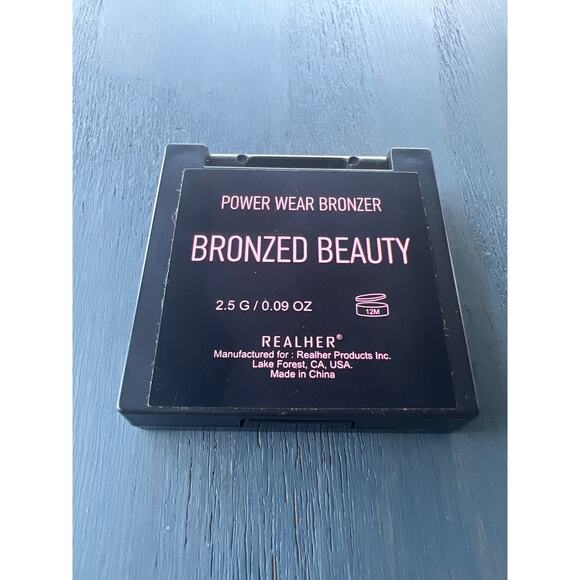 Realher Bronzed Beauty Bronzer 0.09oz/2.5g Travel Size New - Picture 3 of 3